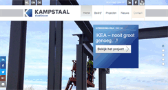Desktop Screenshot of kampstaal.com